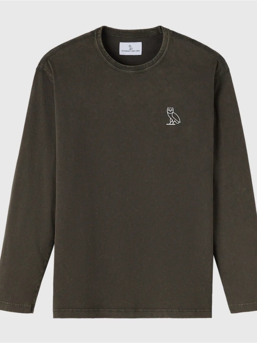 Octobers Very Own MUSKOKA LONG-SLEEVE TEE - DEEP OLIVE